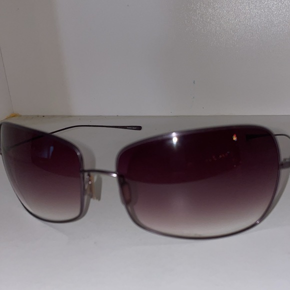 Oliver Peoples Papillon W Antique Gold Frame Brown Lens Sunglasses - Picture 4 of 8